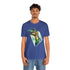 Stained Glass Velociraptor - Short Sleeve Tee